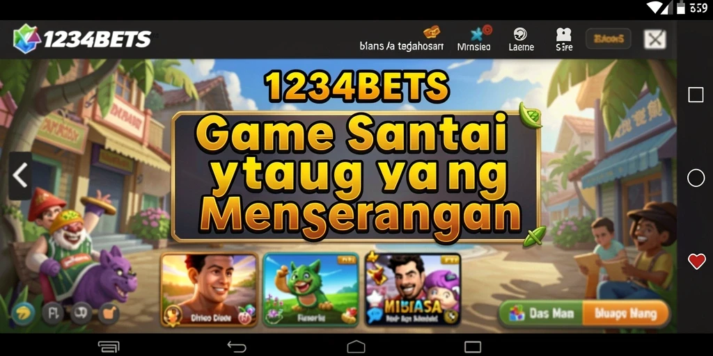 Tampilan gameplay yang menyenangkan di 1234BETS.