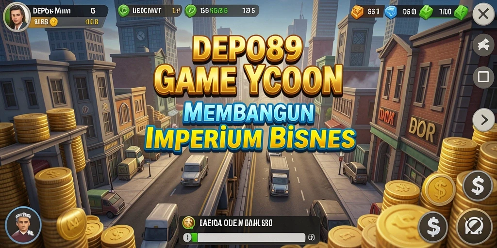 Screenshot DEPO89 memperlihatkan gameplay menarik Tycoon.