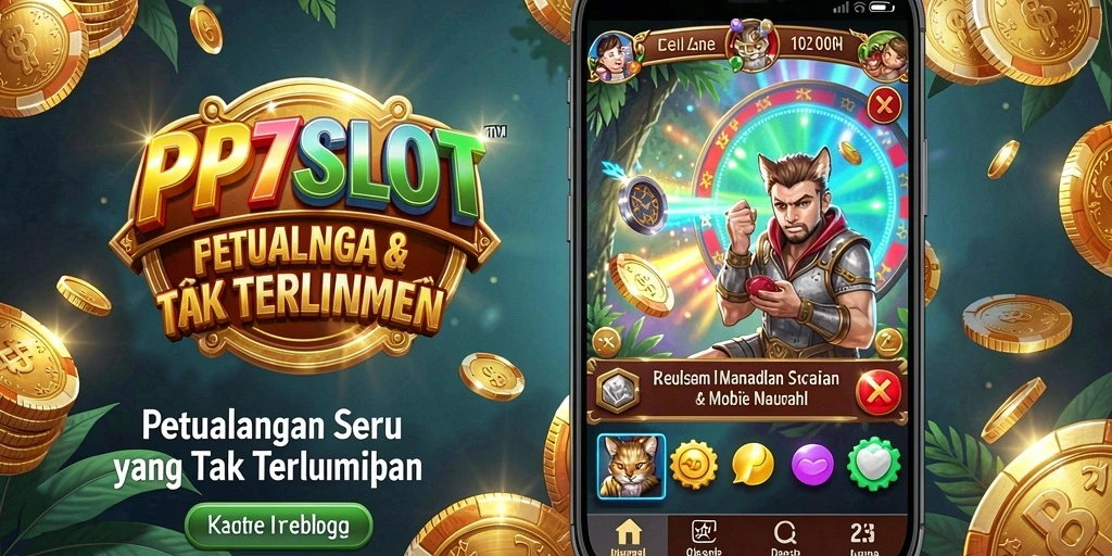 Tampilan gameplay PP7SLOT yang penuh aksi dan petualangan menarik.