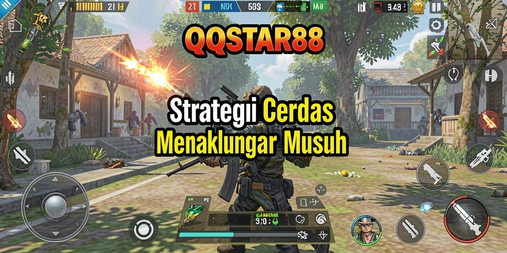 Tampilan gameplay epic dari QQSTAR88 yang penuh strategi.