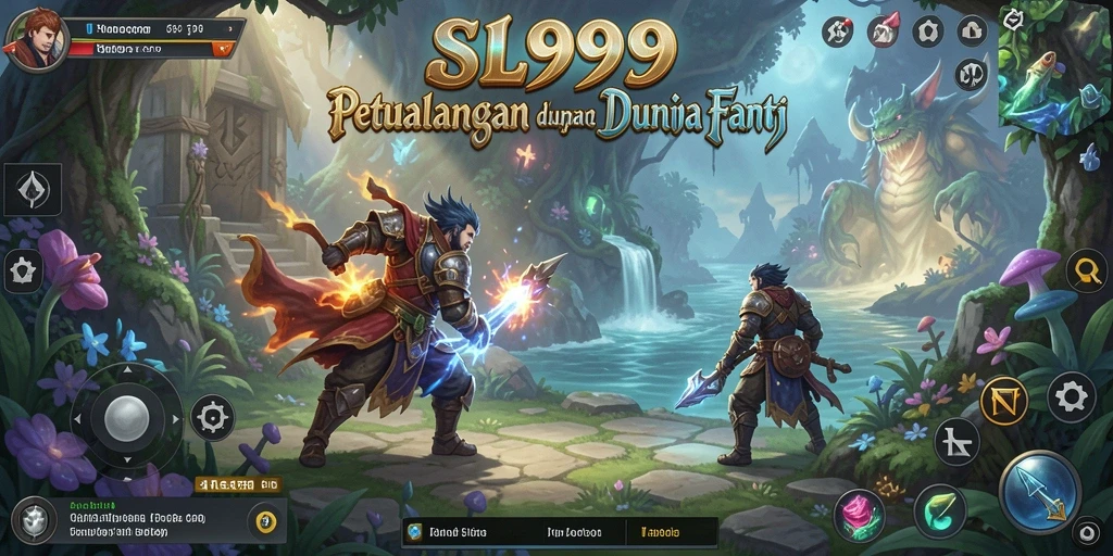 Gameplay seru dalam dunia RPG yang menakjubkan.