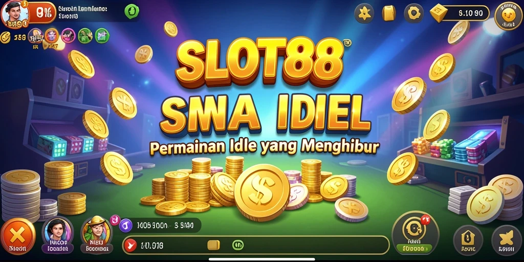 Tampilan gameplay mengasyikkan dalam SLOT88 dengan elemen Idle yang menarik.